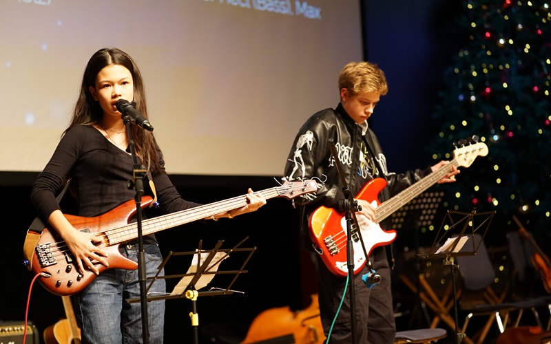 Festliche Klnge beim Weihnachtskonzert der DSP