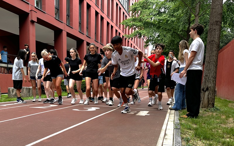 Sport, Spa� und Spenden - Sporttag der Sekundarstufe
